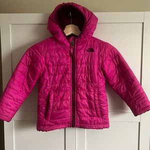 The North Face fully fleece lined, and reversible, sz 4T